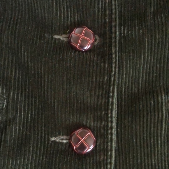 L.L Bean Green Corduroy Blazer Style Jacket 10 Reg - Picture 4 of 10